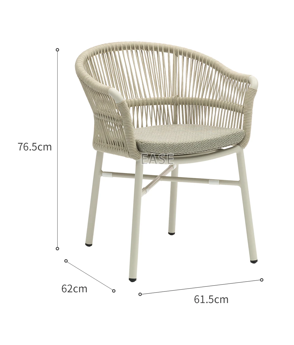 E3137-R51920 outdoor woven rope chairs manufacturers suppliers factory